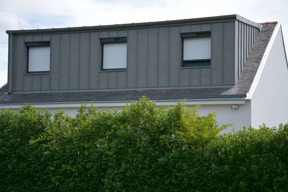 surélévation de maison à Biol